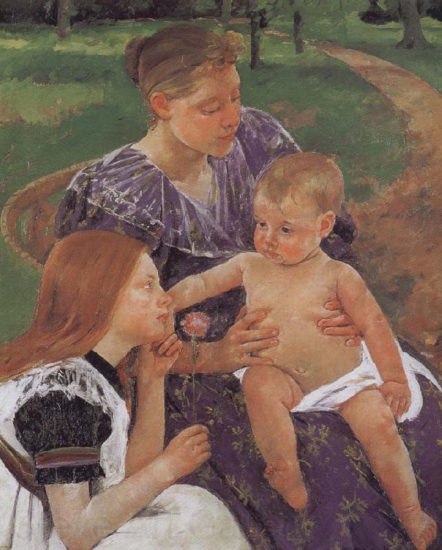 Mary Cassatt Family Norge oil painting art